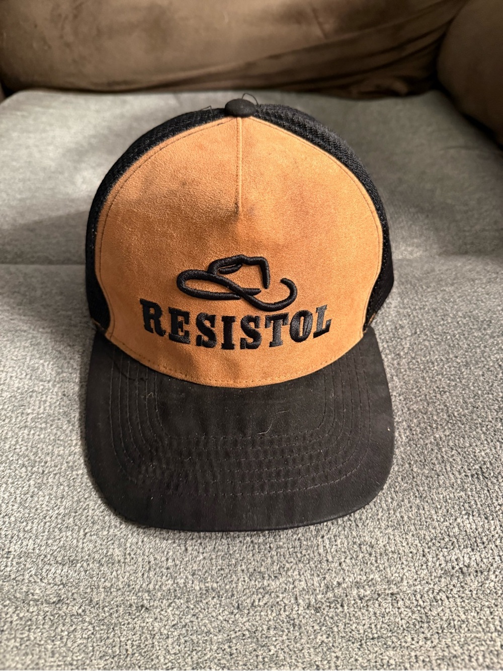Resistol Baseball Cap Hat Suede The danny gamuza